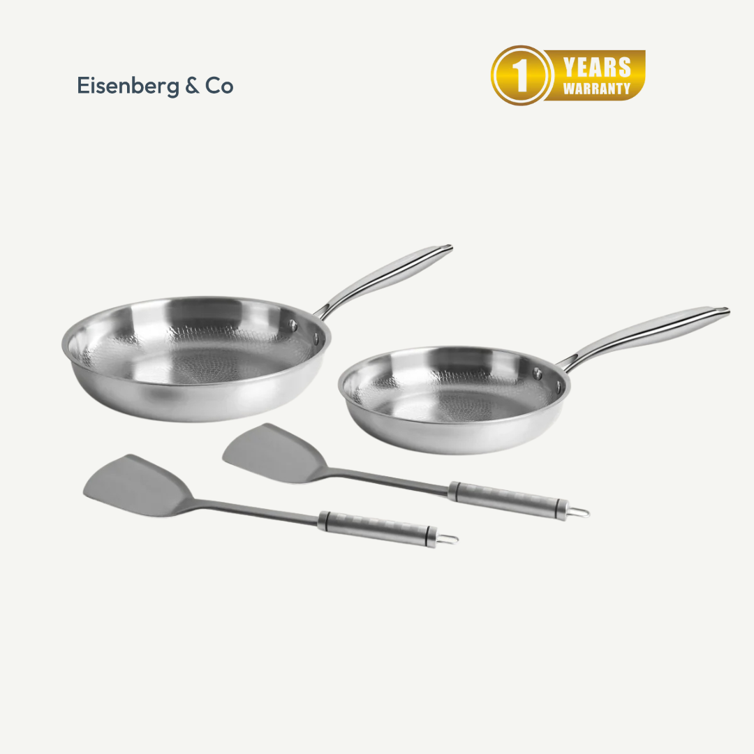 Titanium Hammered Pan Pro Duo Set